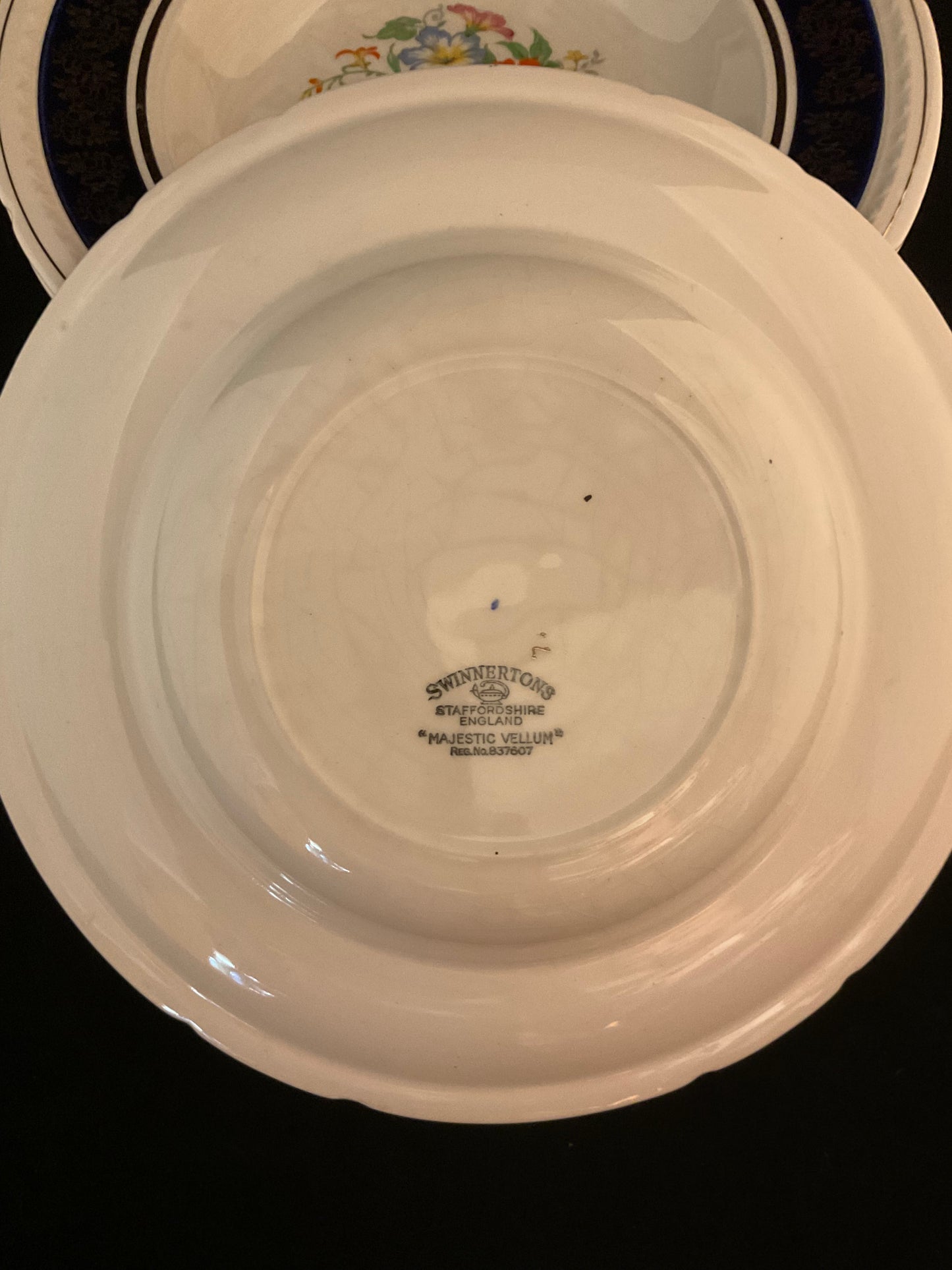 Staffordshire, dybe tallerkener