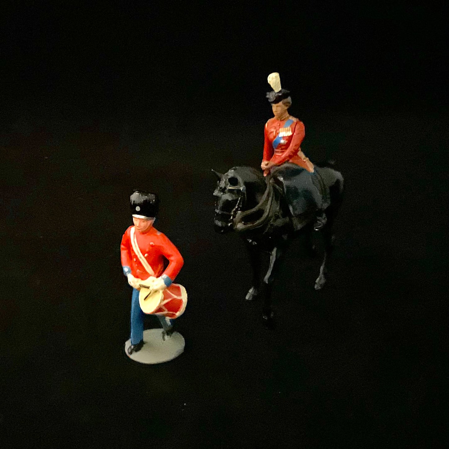 Dronning Elizabeth II og trommeslager