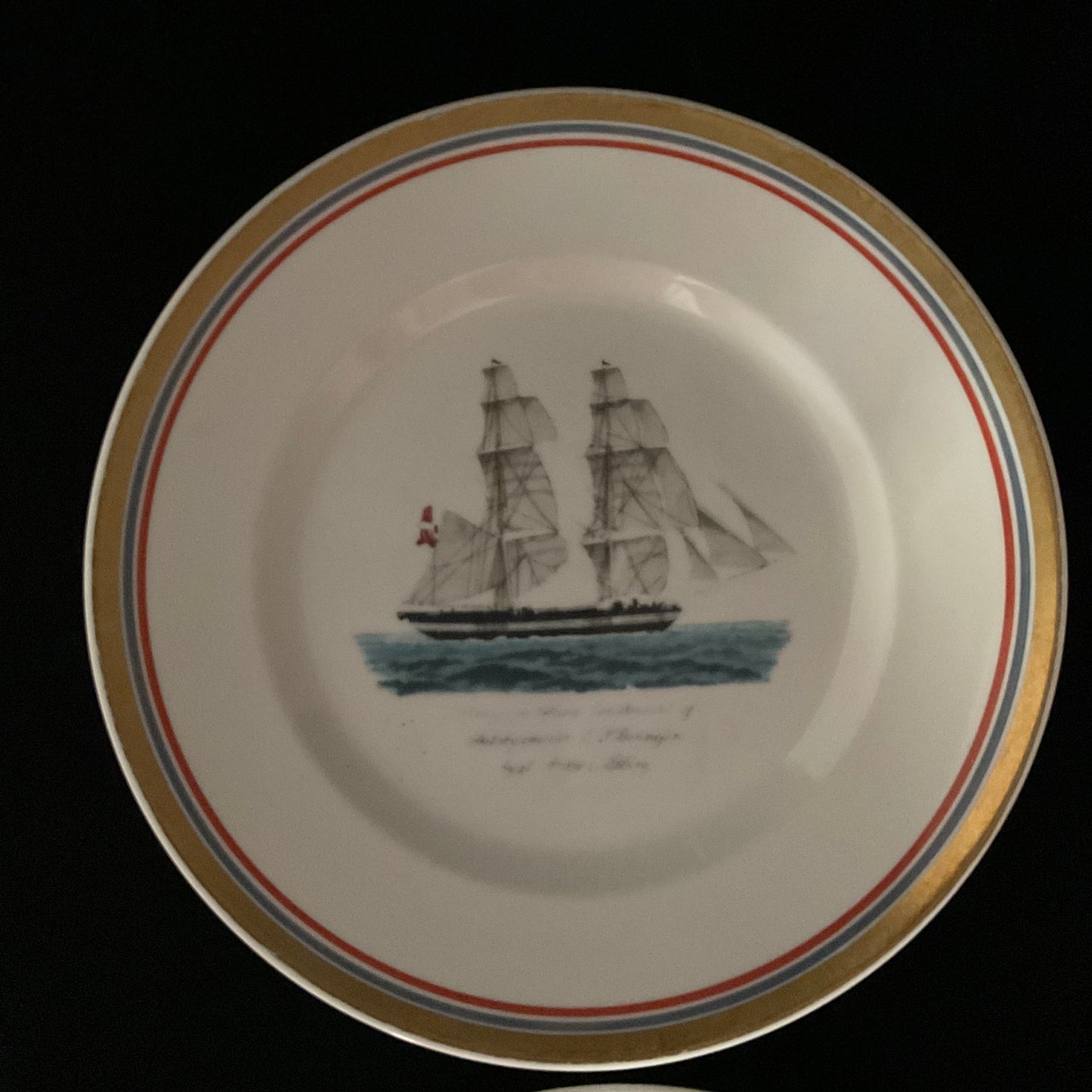 Skibstallerkener fra Royal Copenhagen