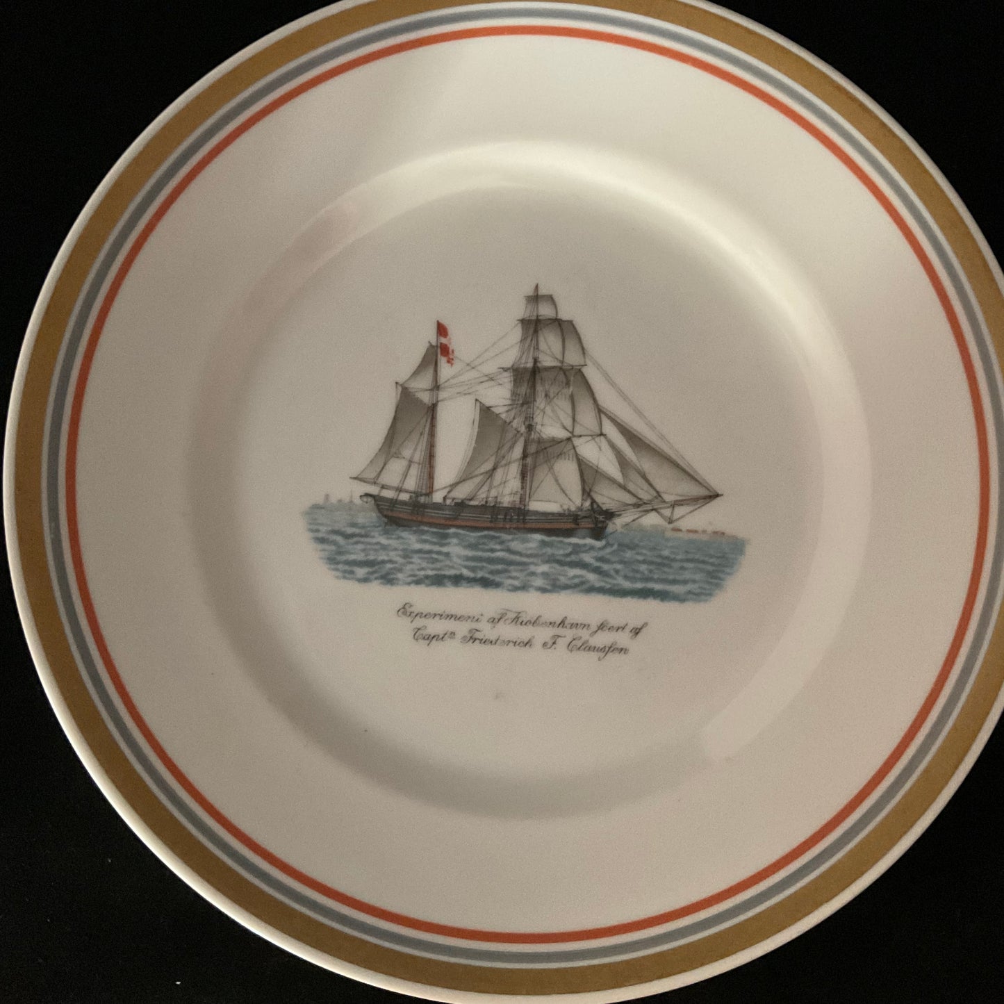 Skibstallerkener fra Royal Copenhagen