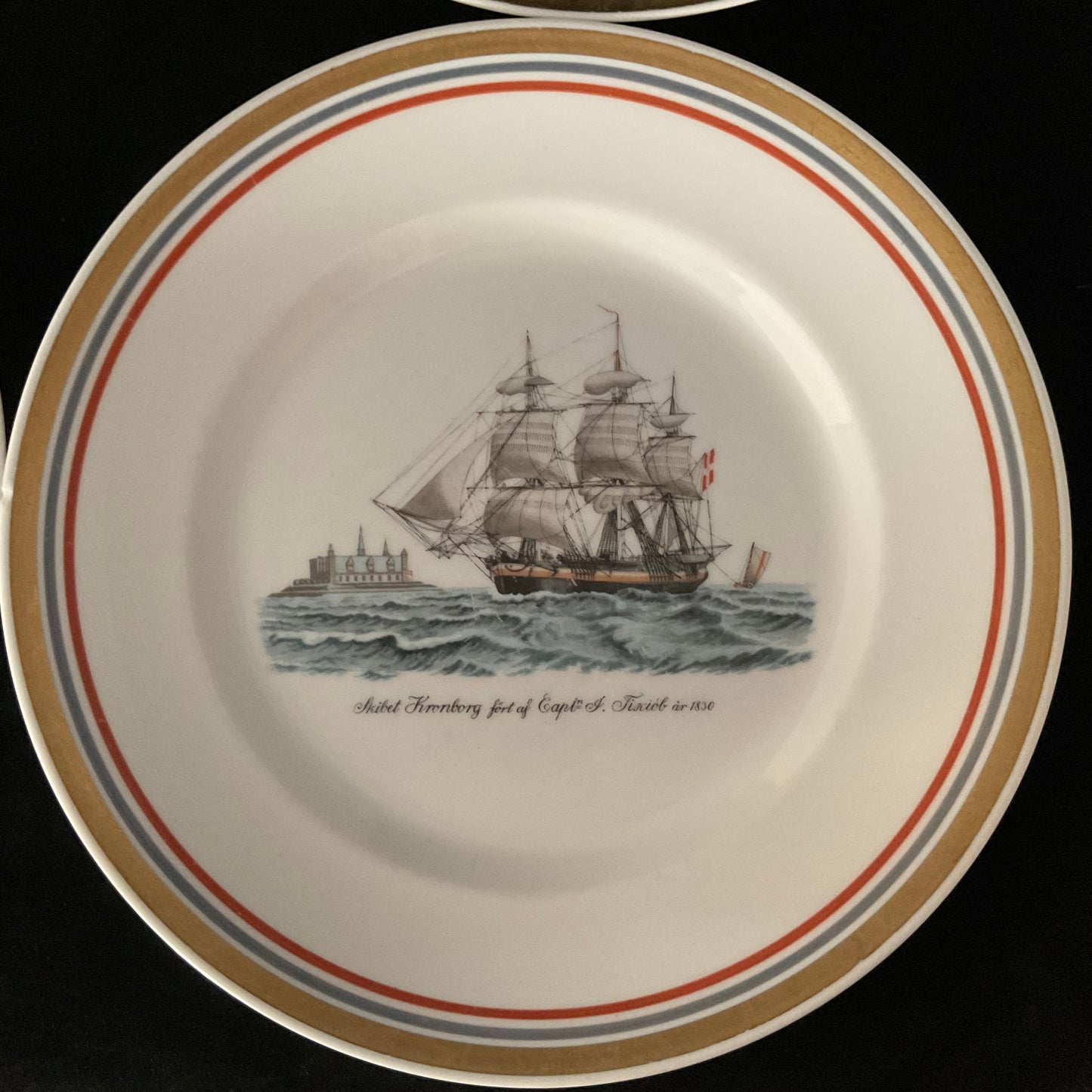 Skibstallerkener fra Royal Copenhagen