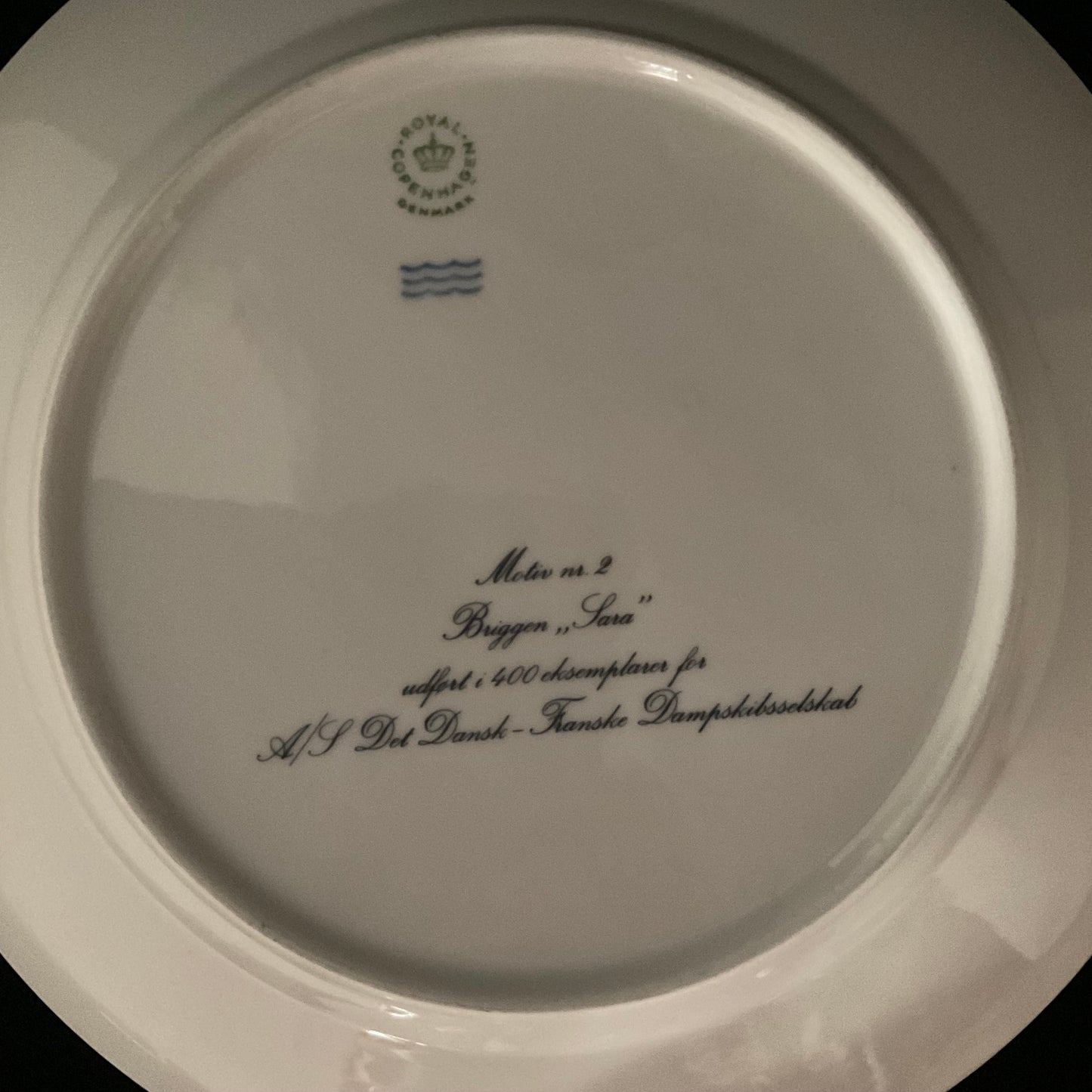 Skibstallerkener fra Royal Copenhagen