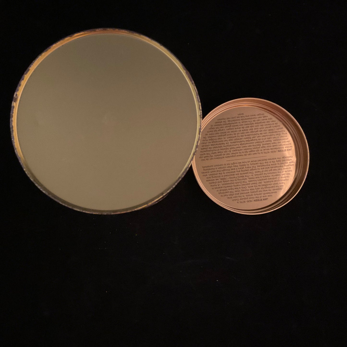 Jan Steen blikdåse – “The Merry Family”