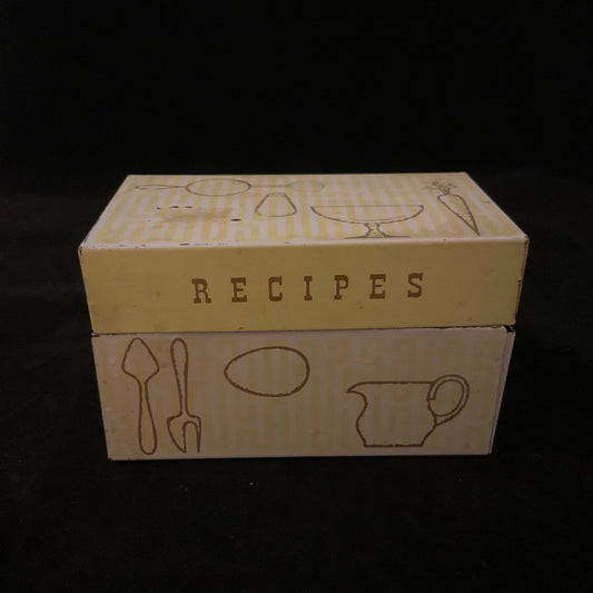 Preserving children recipe box