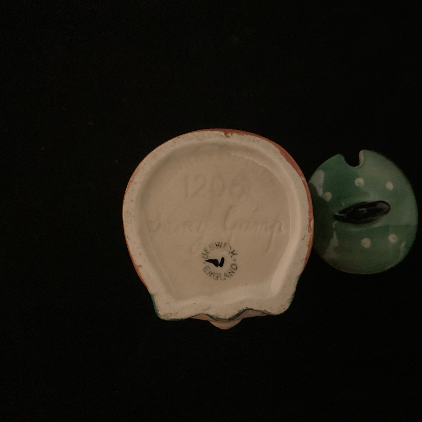 Beswick Sairey Gamp sennepskrukke