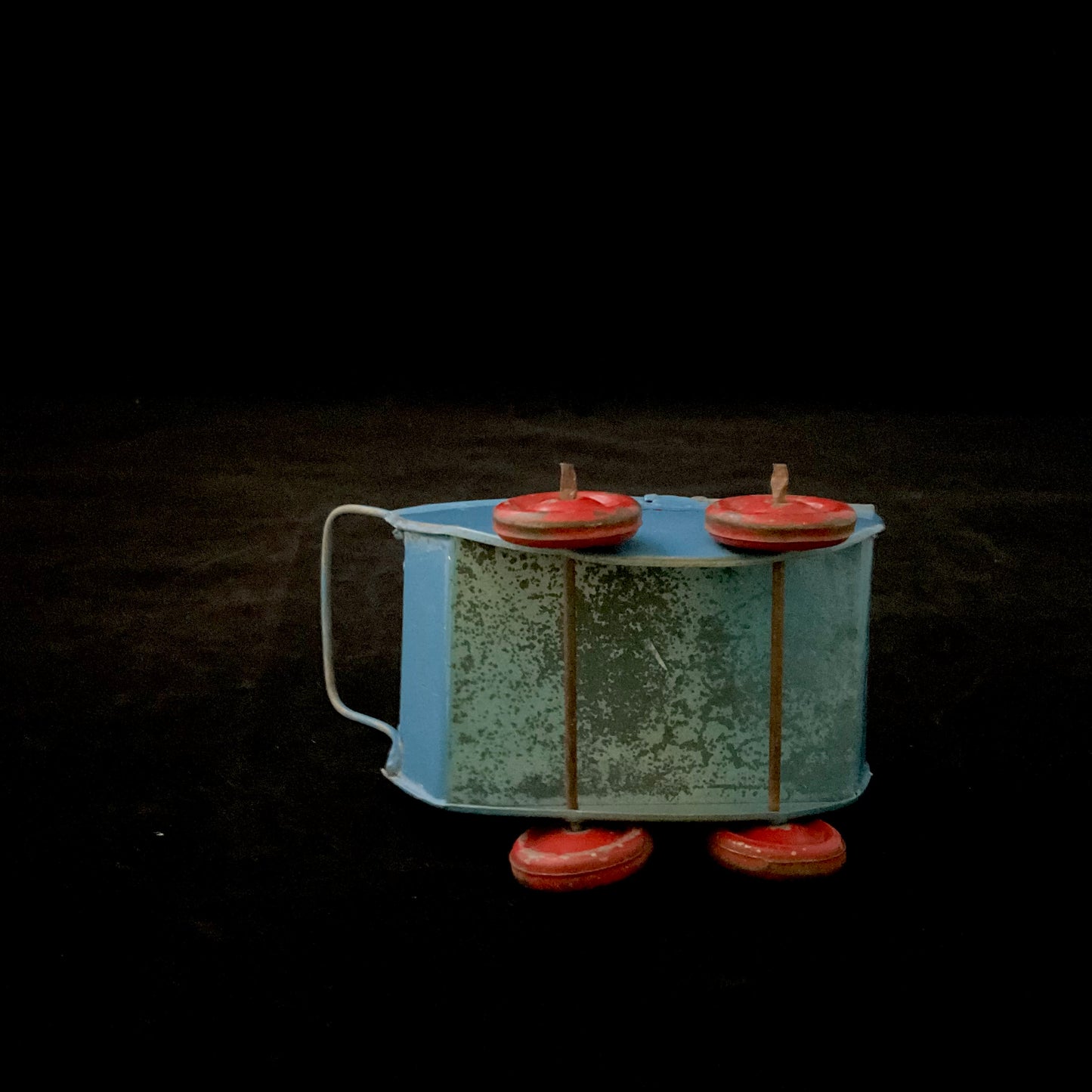 Vintage blik-barnevogn