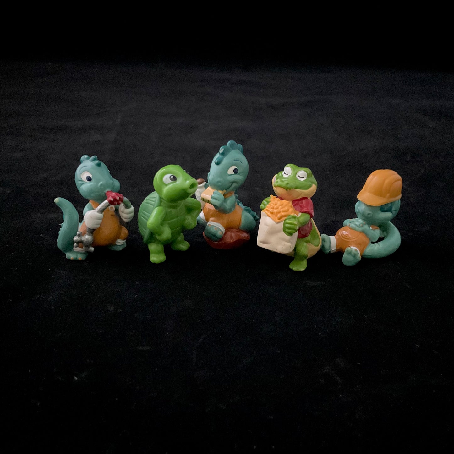 Samling vintage Kinder-figurer