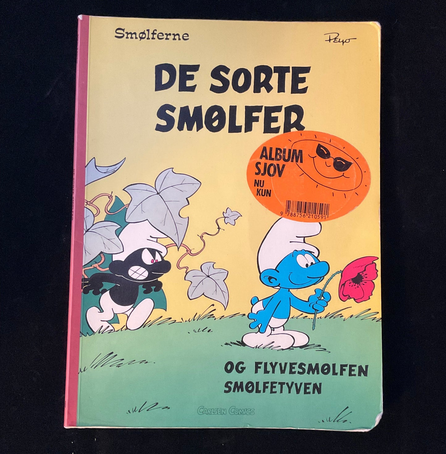 Smølferne – De Sorte Smølfer, Flyvesmølf & Smølfetyven (Carlsen Comics, softcover)