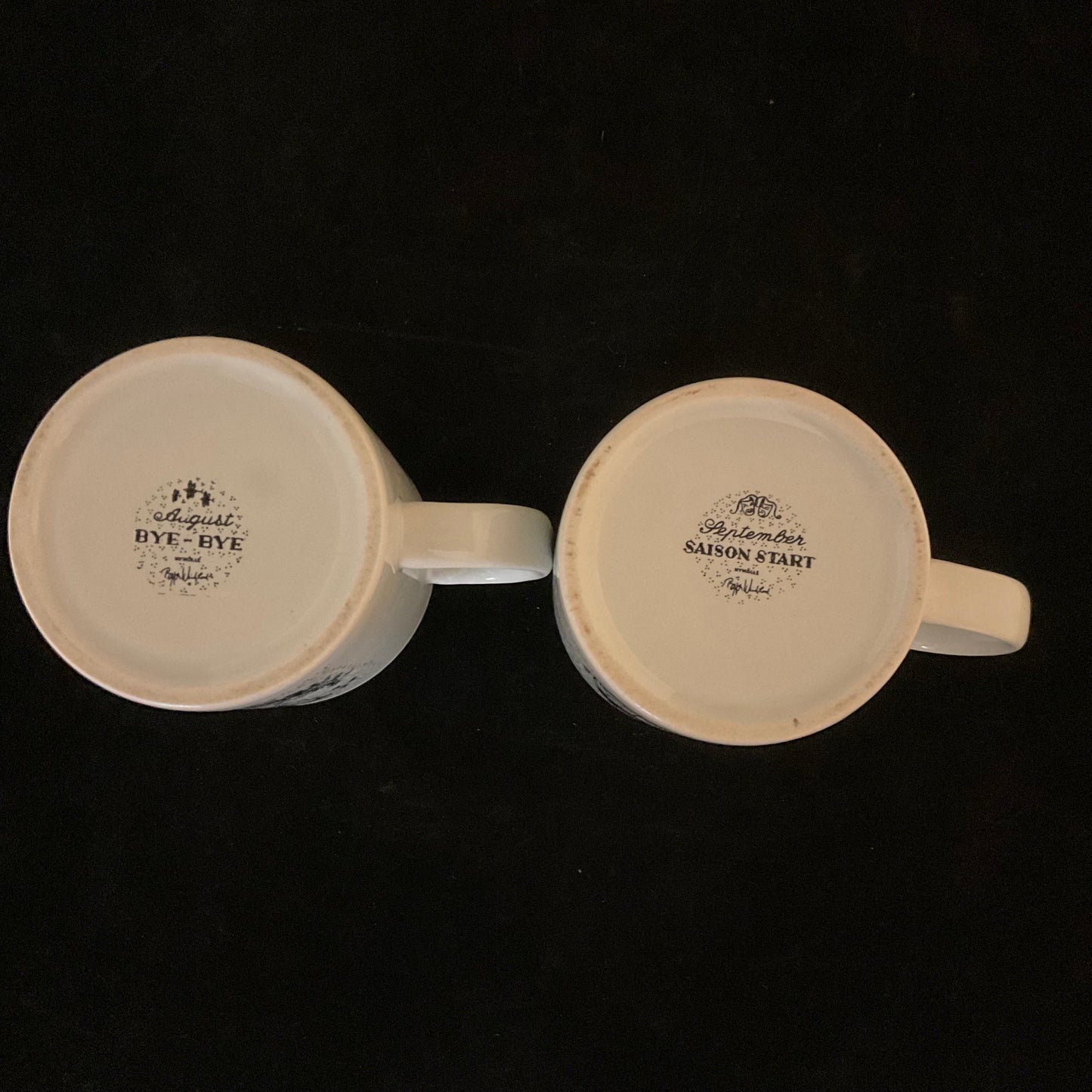 Sæt af to Bjørn Wiinblad krus