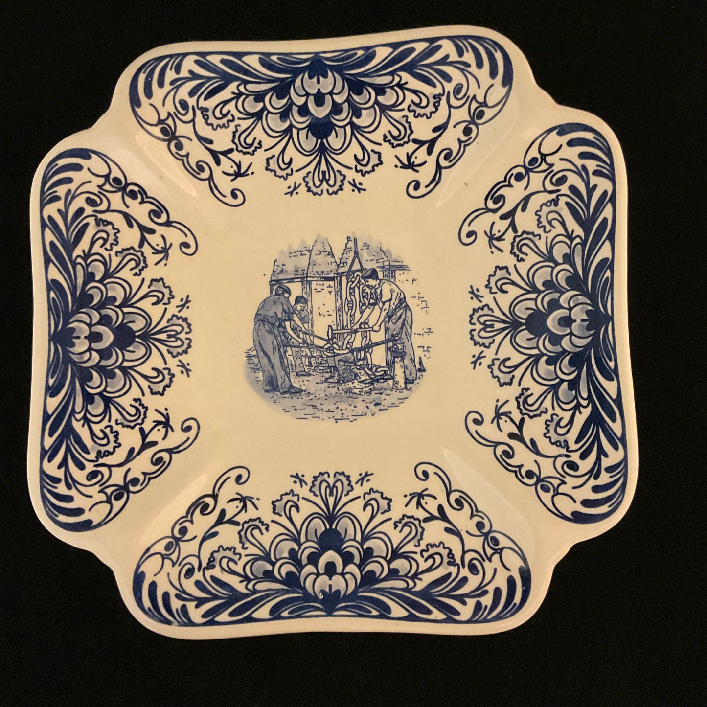 Delft Blue vægfad