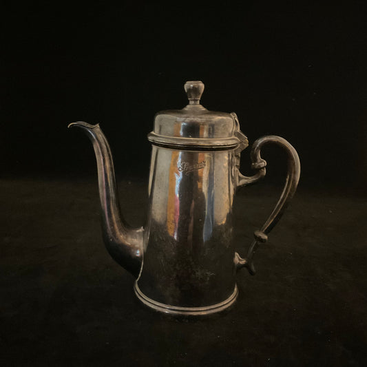 Dansk sølvplet kaffekande – Svarrer Sølvvarefabrik, ca. 1930’erne