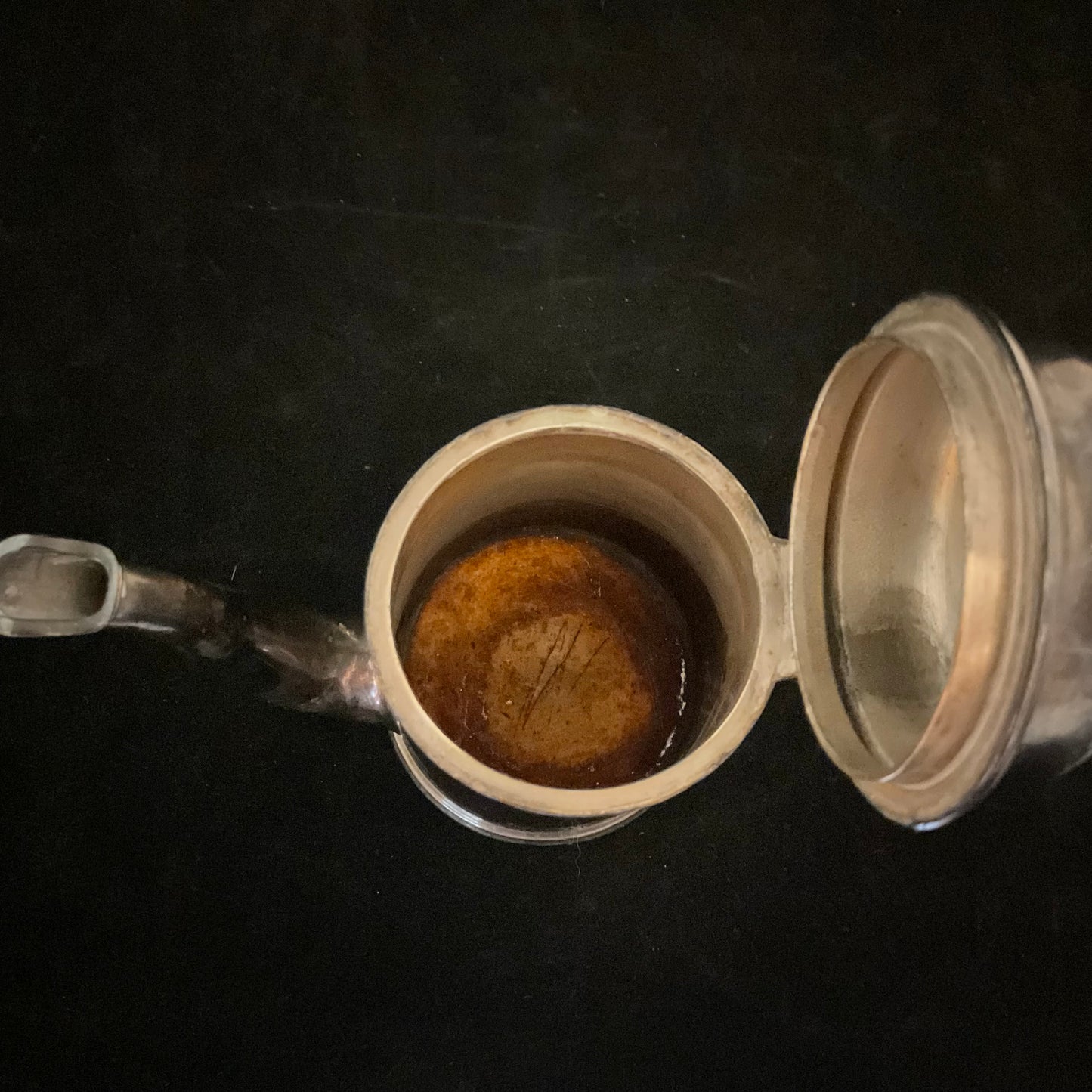 Dansk sølvplet kaffekande – Svarrer Sølvvarefabrik, ca. 1930’erne