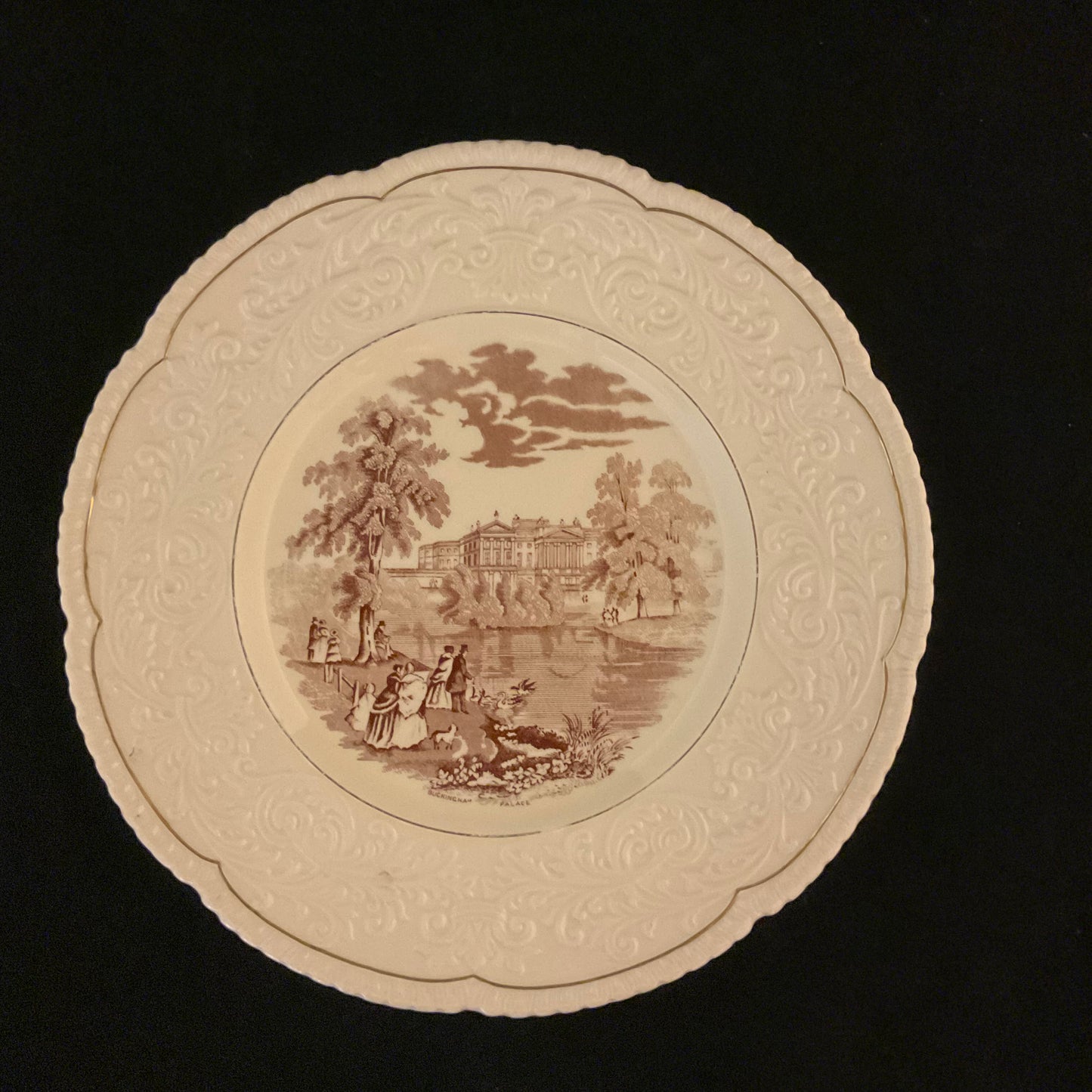 Royal Cauldon fad – “Blenheim Palace”, England