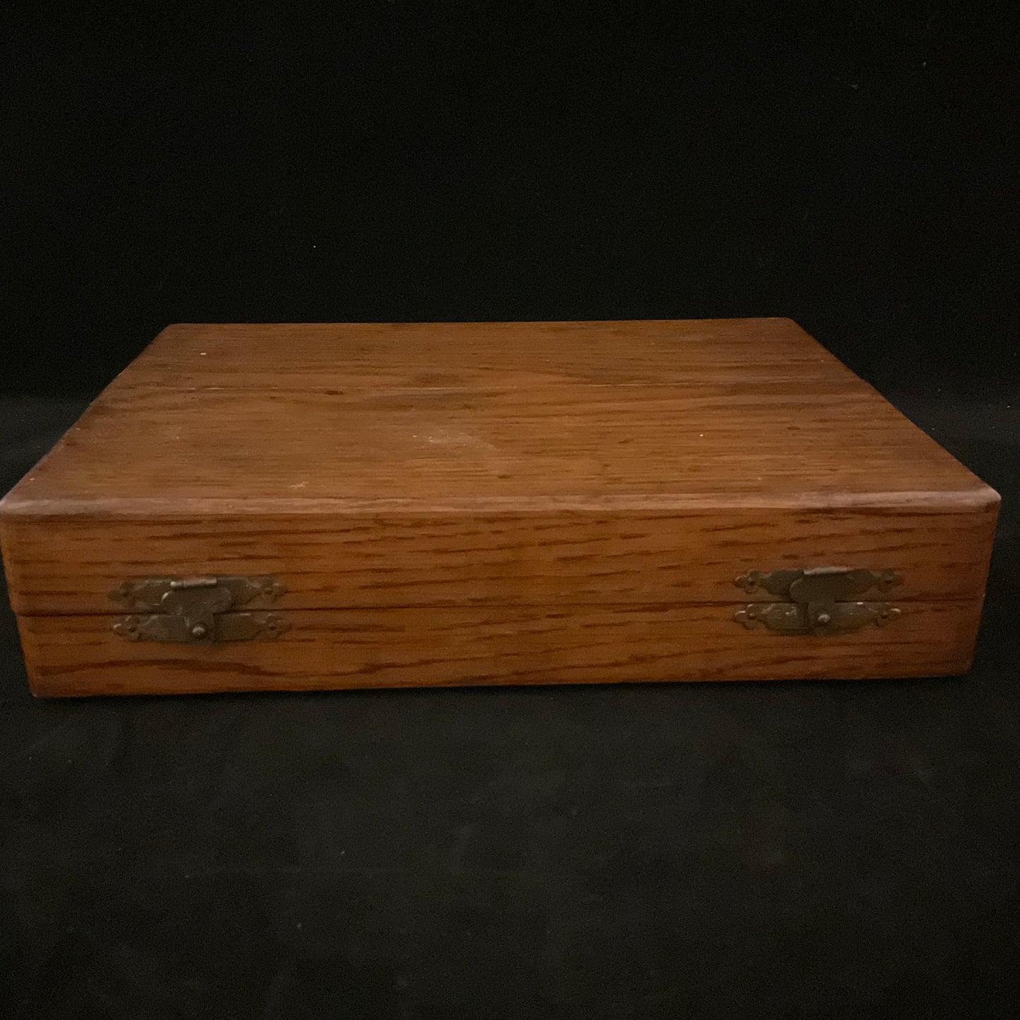 Engelsk vintage fiskebestik i æske – EPNS forsølvet, 6 personer